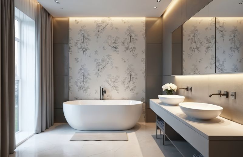 Luxury bathroom upgrade with freestanding tub